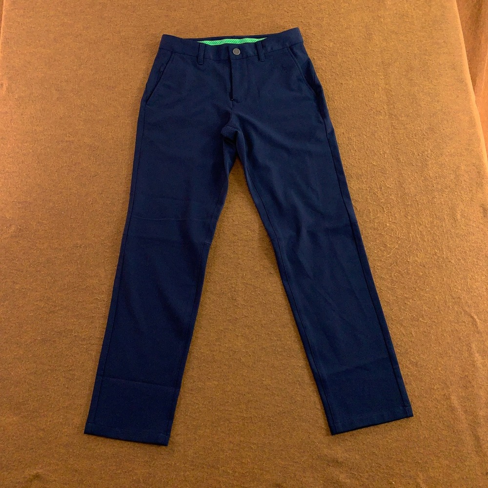 Bonobos Mens 28x30 Navy Blue Athletic Fit Performance Golf Pants New